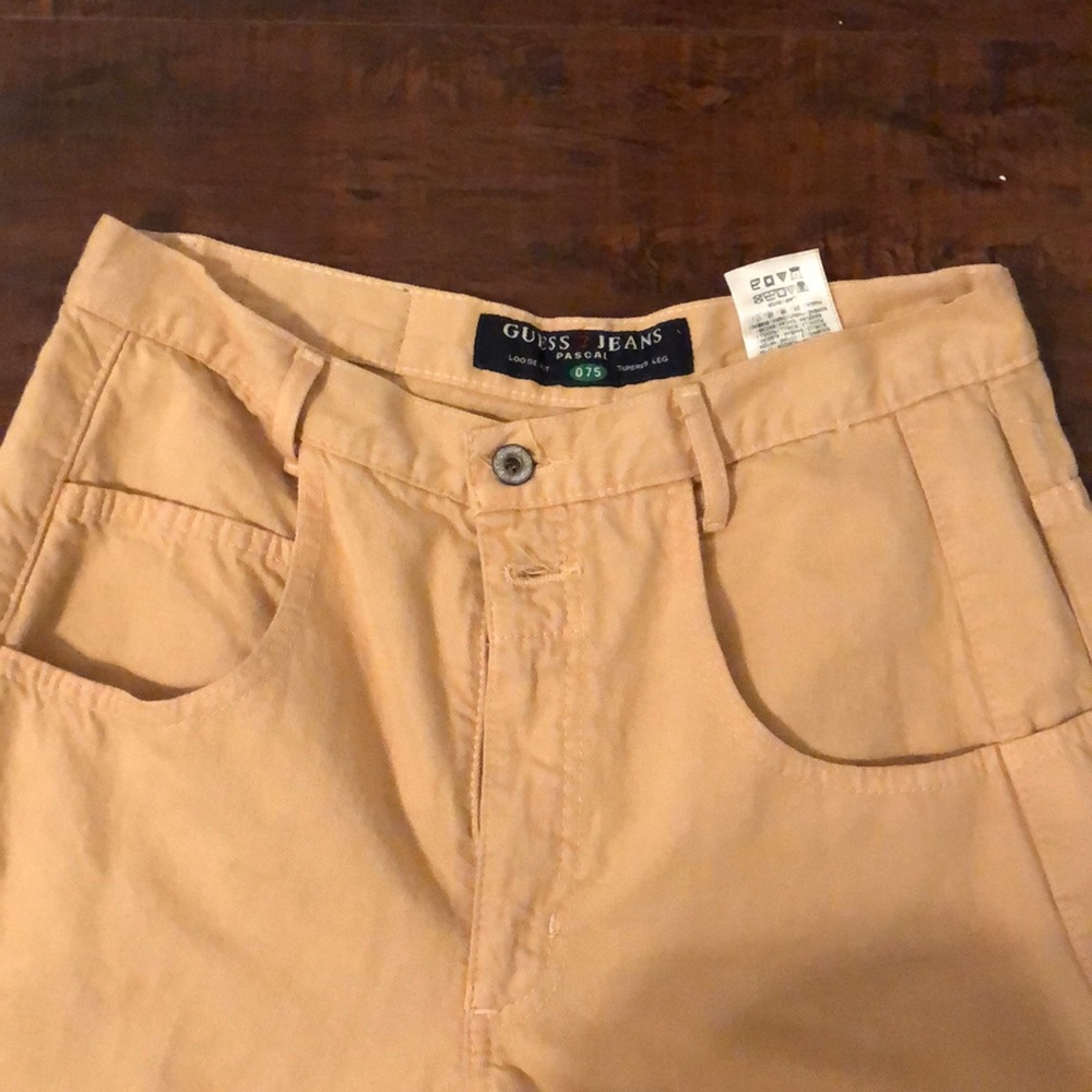 Nude/ beige vintage guess jeans